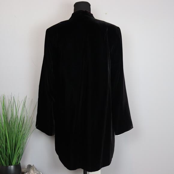 Patra Woman Velvet Jacket Size S Purple - Picture 3 of 6